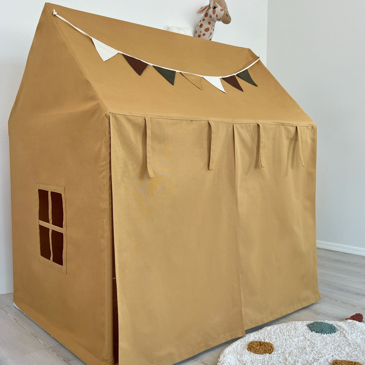 Playhouse Cabinhouse-Mustard