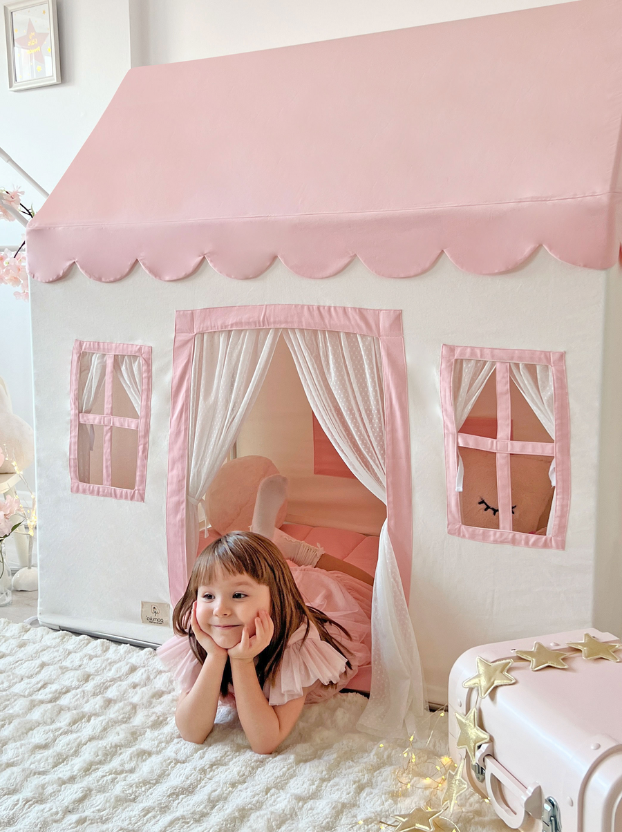 Playhouse-Pink White