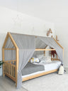 Montessori Bed Canopy Basic-Grey