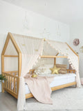 Montessori Bed Canopy Basic-Soft Vanilla