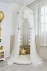 Tulle Canopy-White