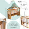 Crib Canopy-Baby Green