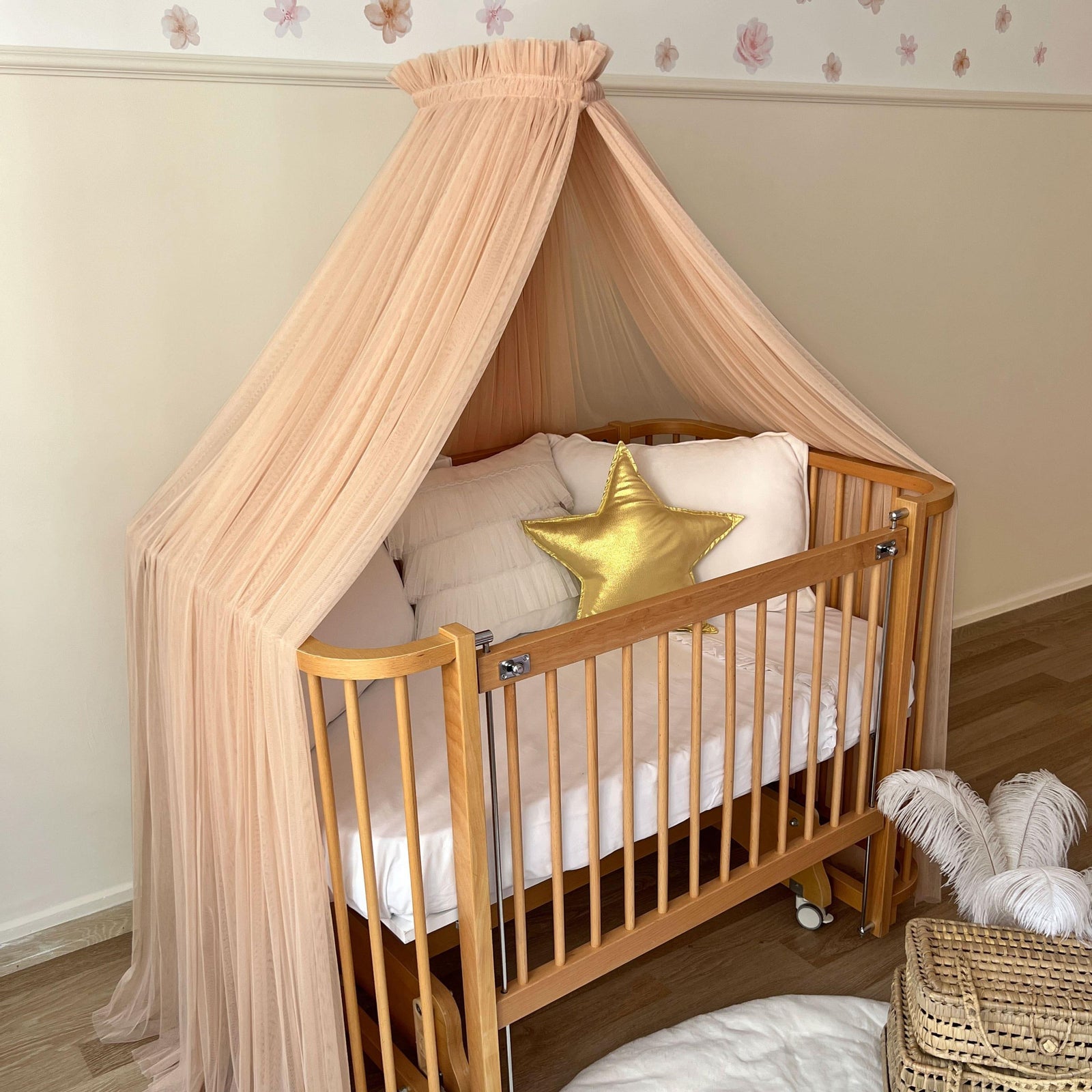 Crib Canopy-Champagne