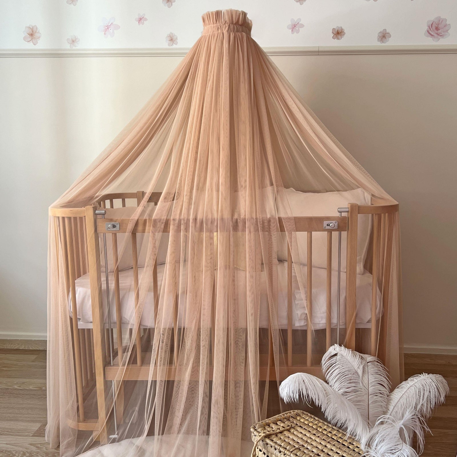 Crib Canopy-Champagne