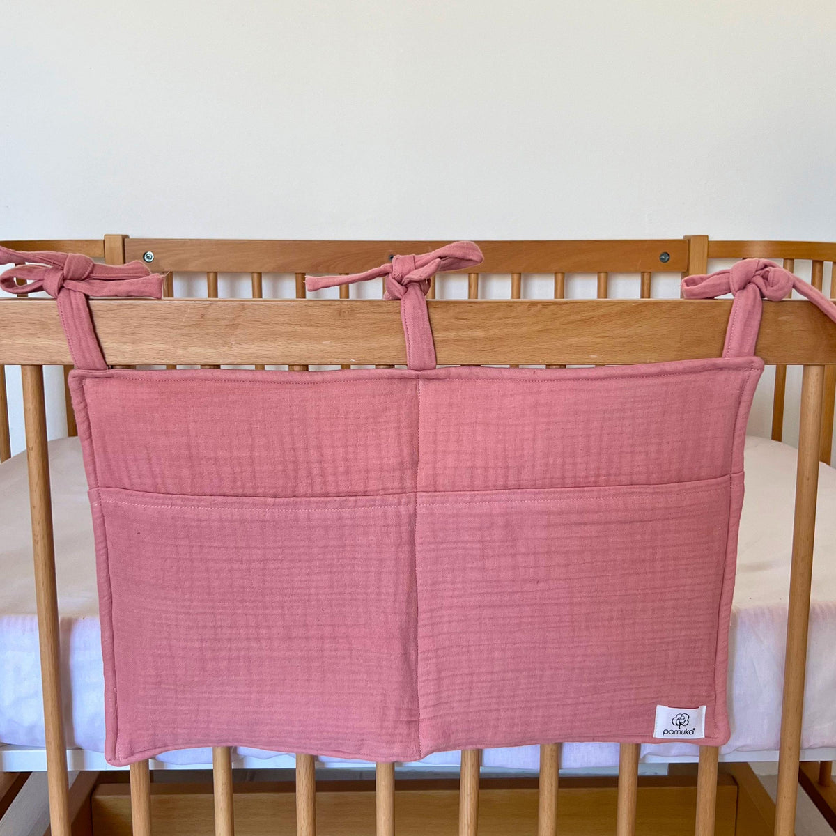 Crib Organizer-Blush