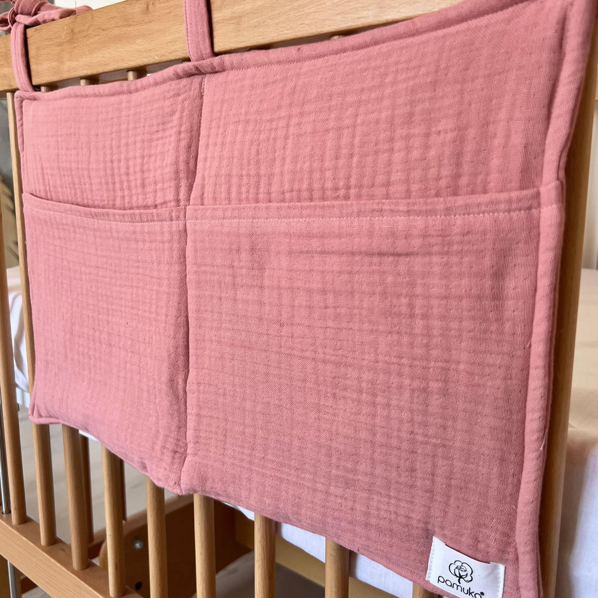 Crib Organizer-Blush