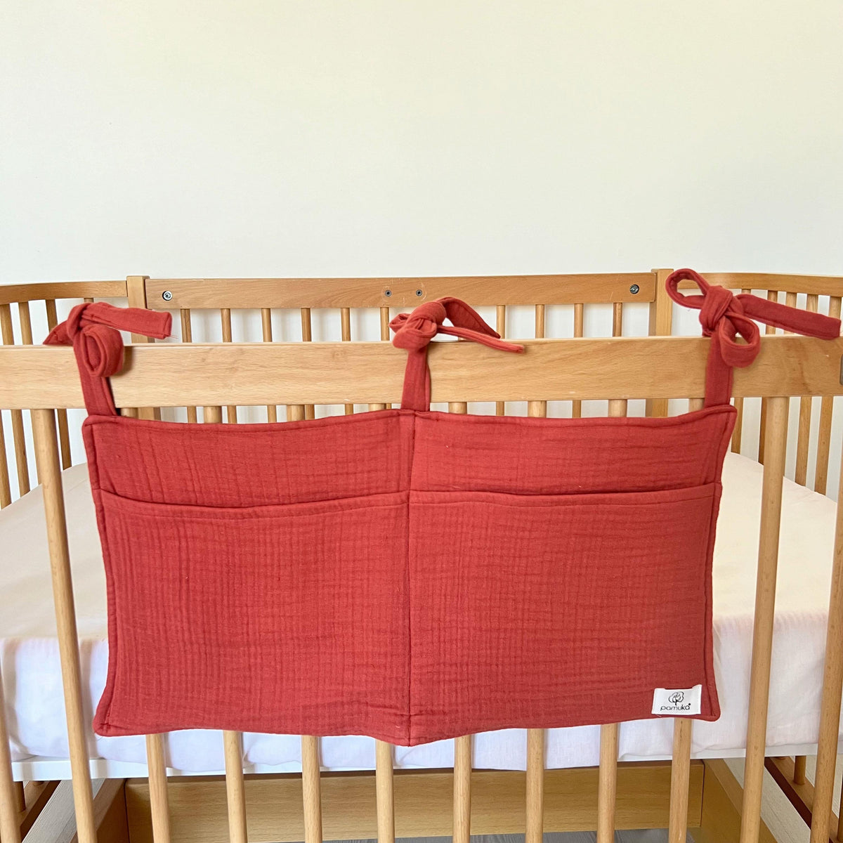 Crib Organizer-Cinnamon