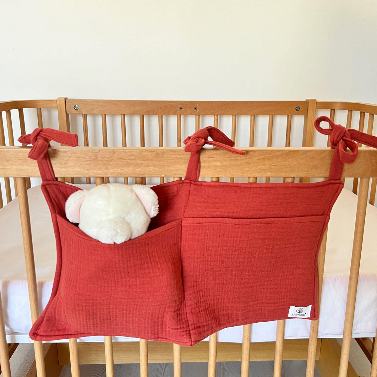 Crib Organizer-Cinnamon