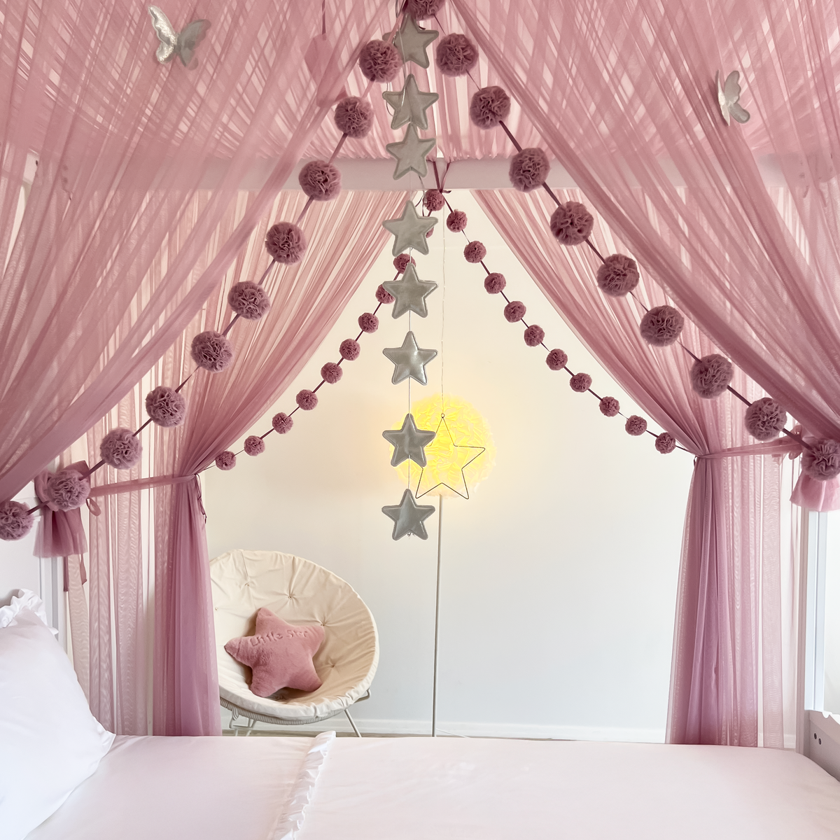 Poster Bed Basic-Dusty Lilac