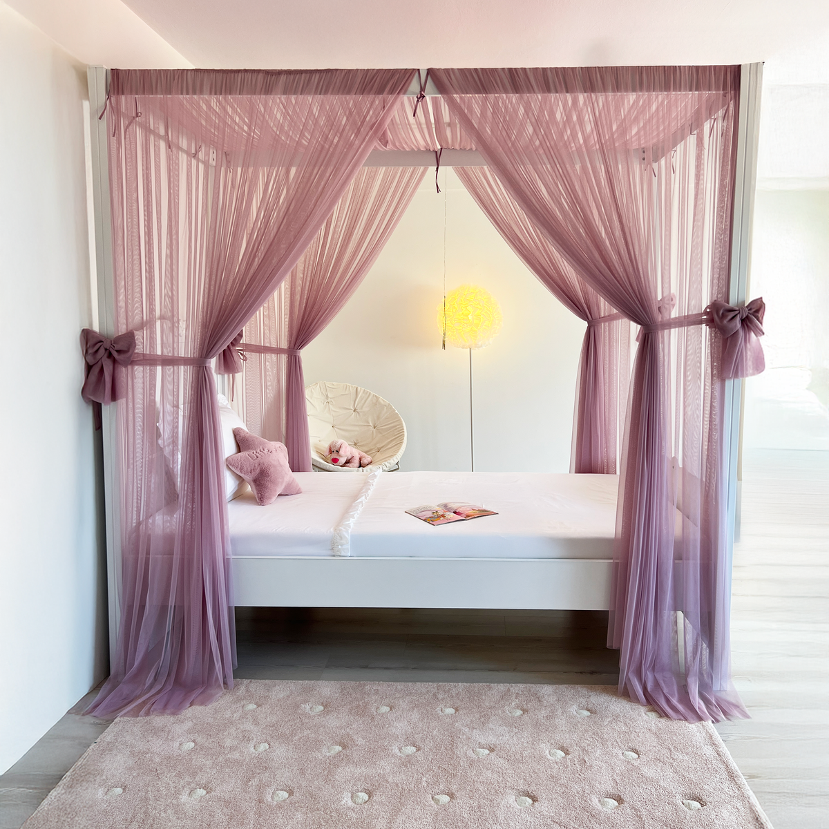 Poster Bed Basic-Dusty Lilac