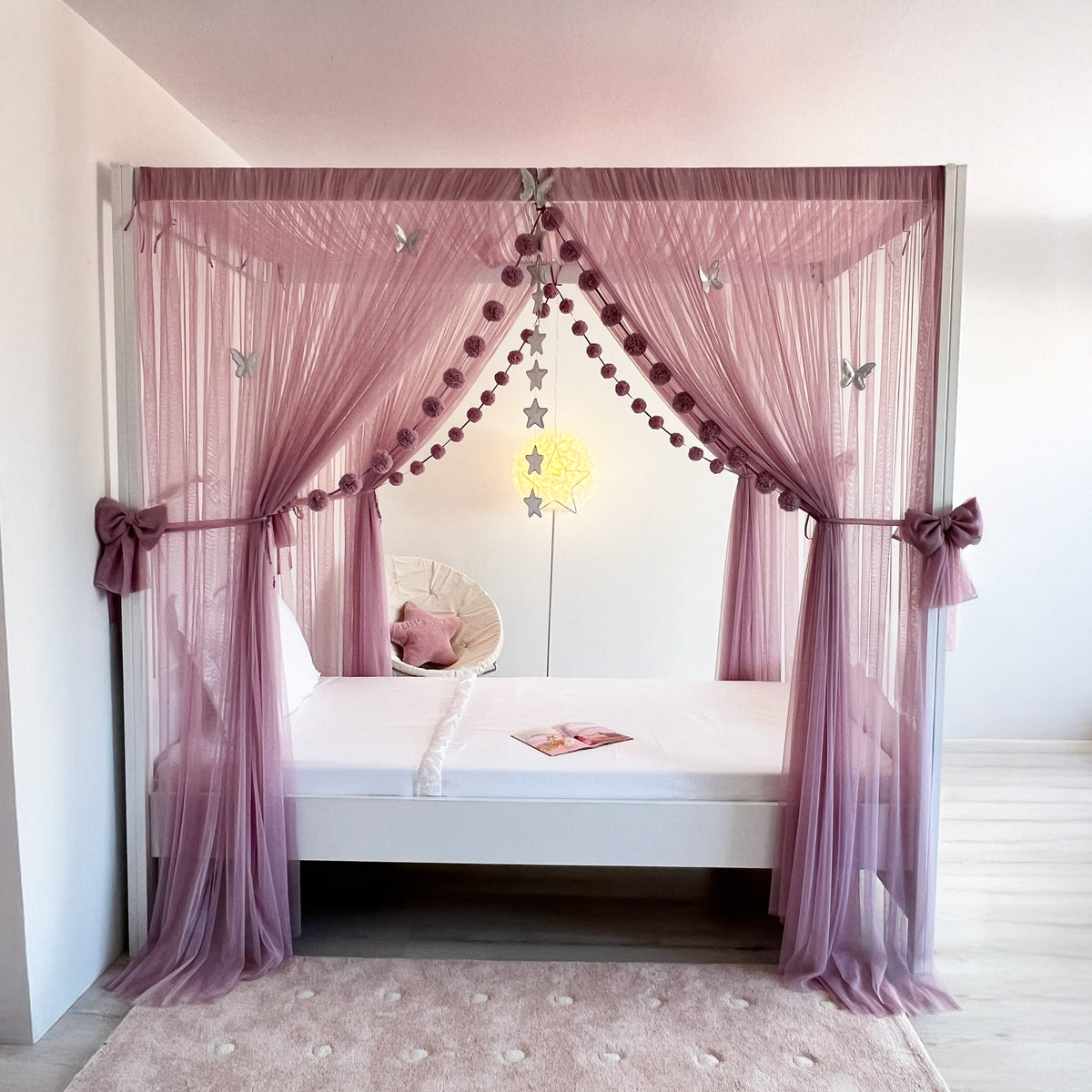 Poster Bed Basic-Dusty Lilac