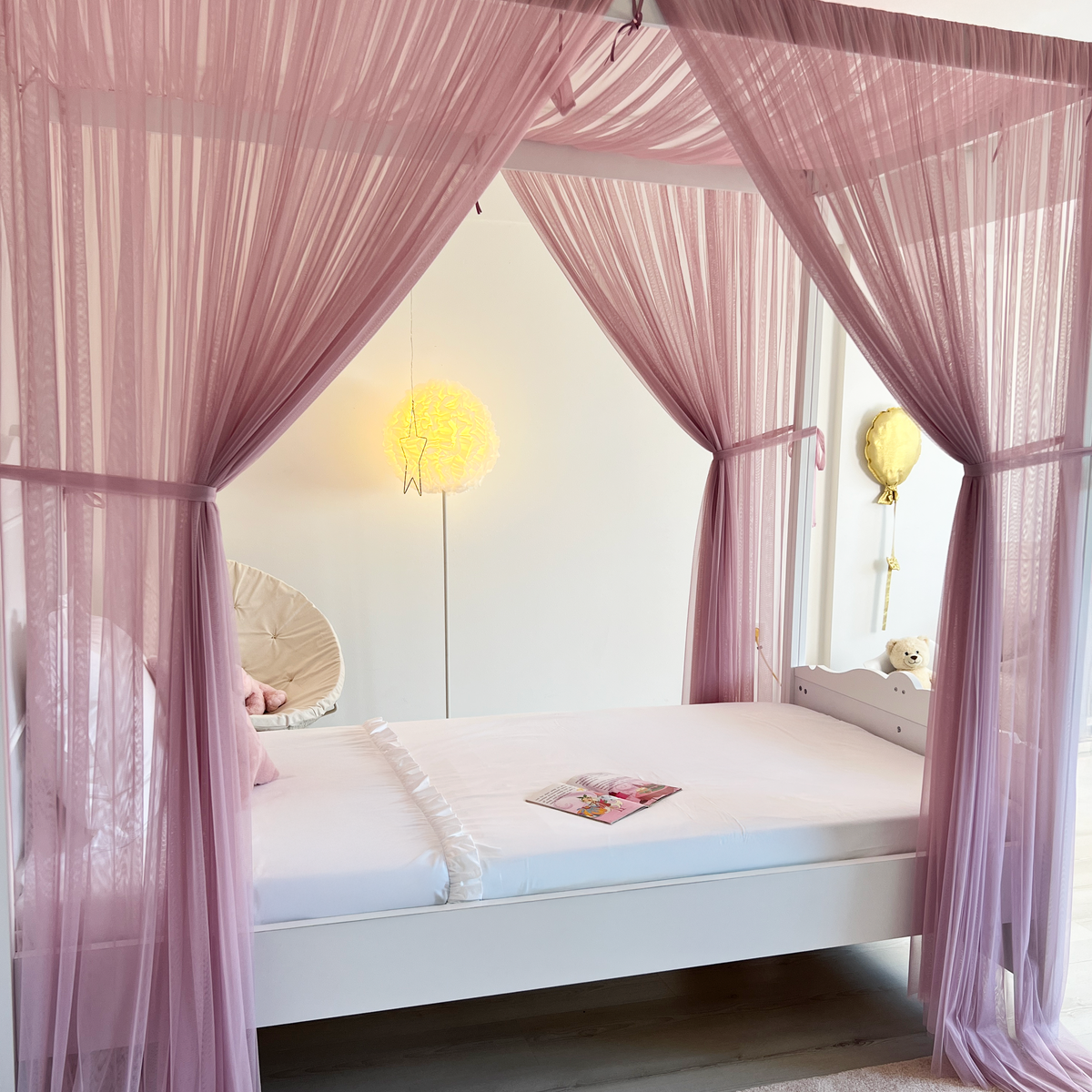Poster Bed Basic-Dusty Lilac