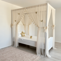 Poster Bed Deluxe-Soft Vanilla