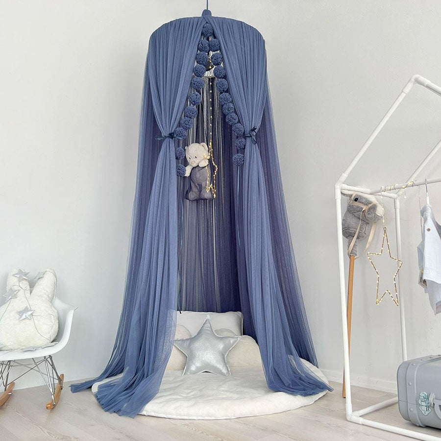 Tulle Canopy-Glaucous Blue
