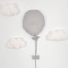 Grey Ballon Wall Decor