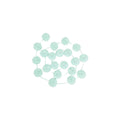 Mini Pompoms-Baby Green