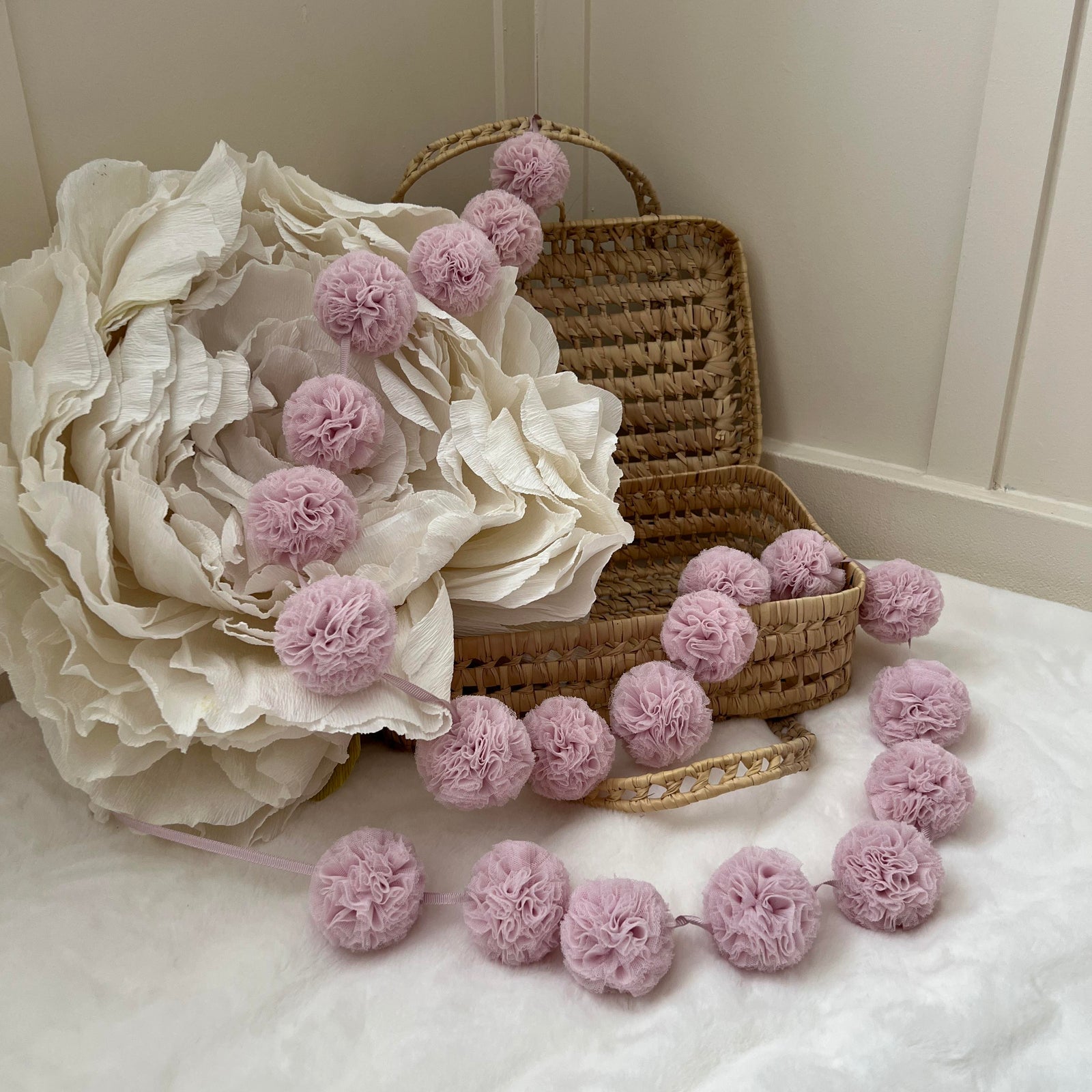 Mini Pompoms-Baby Lilac