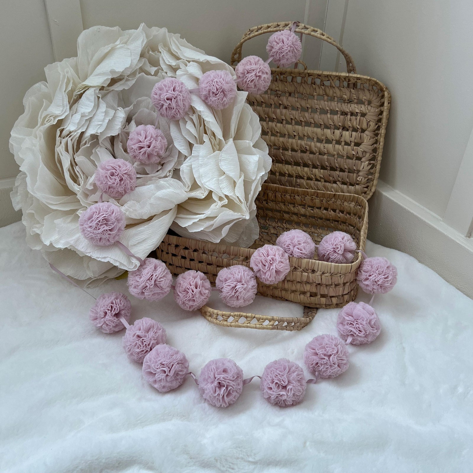 Mini Pompoms-Baby Lilac