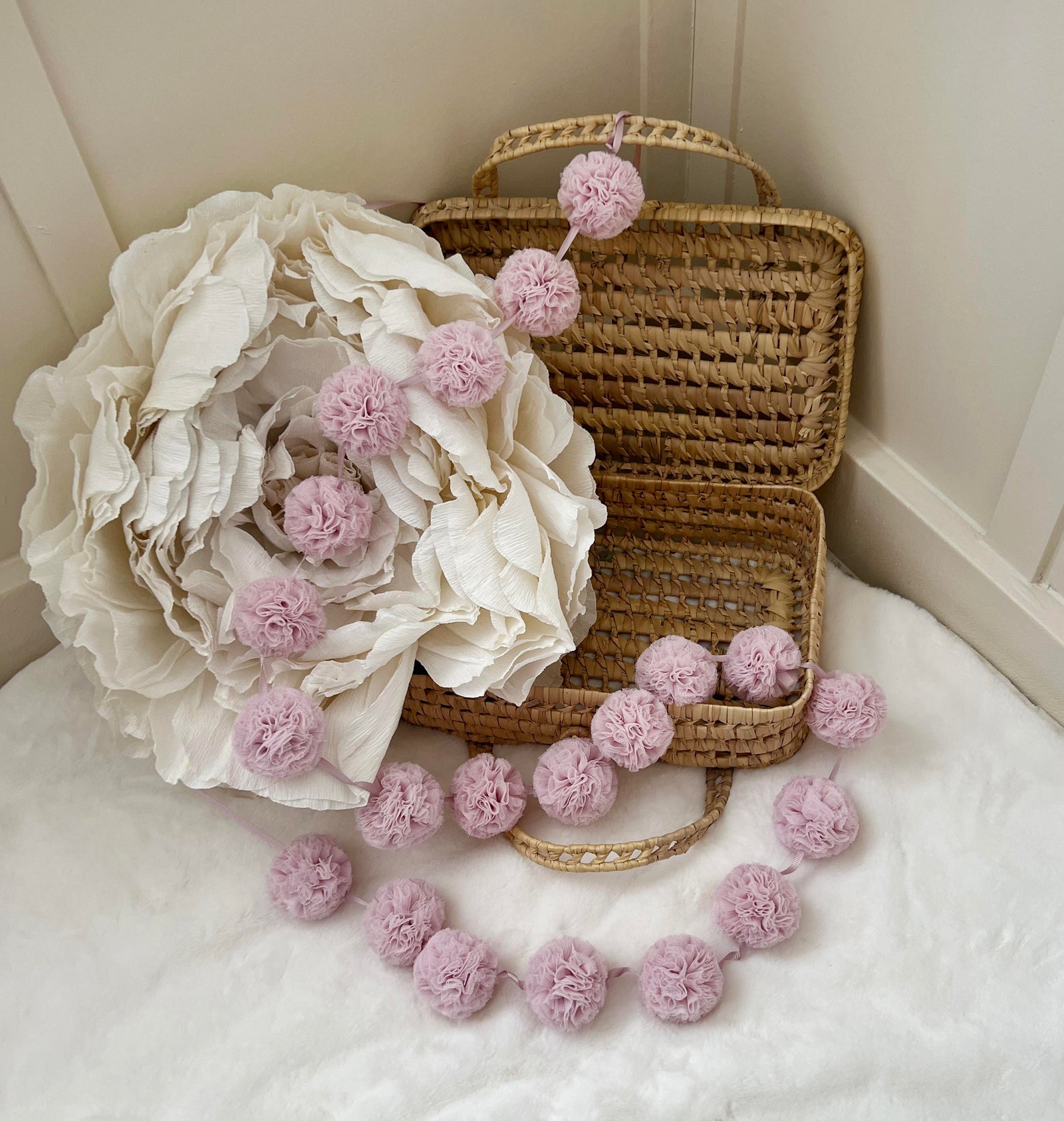 Mini Pompoms-Baby Lilac