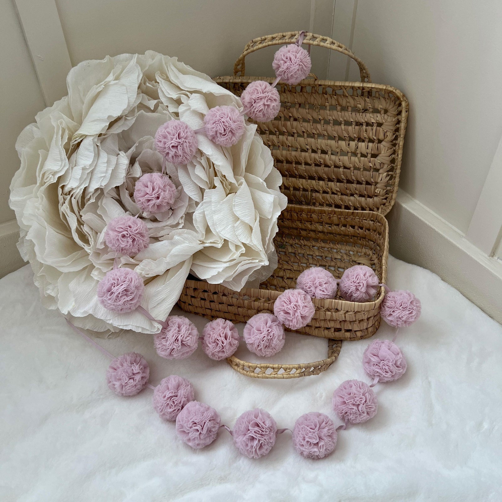 Mini Pompoms-Baby Lilac
