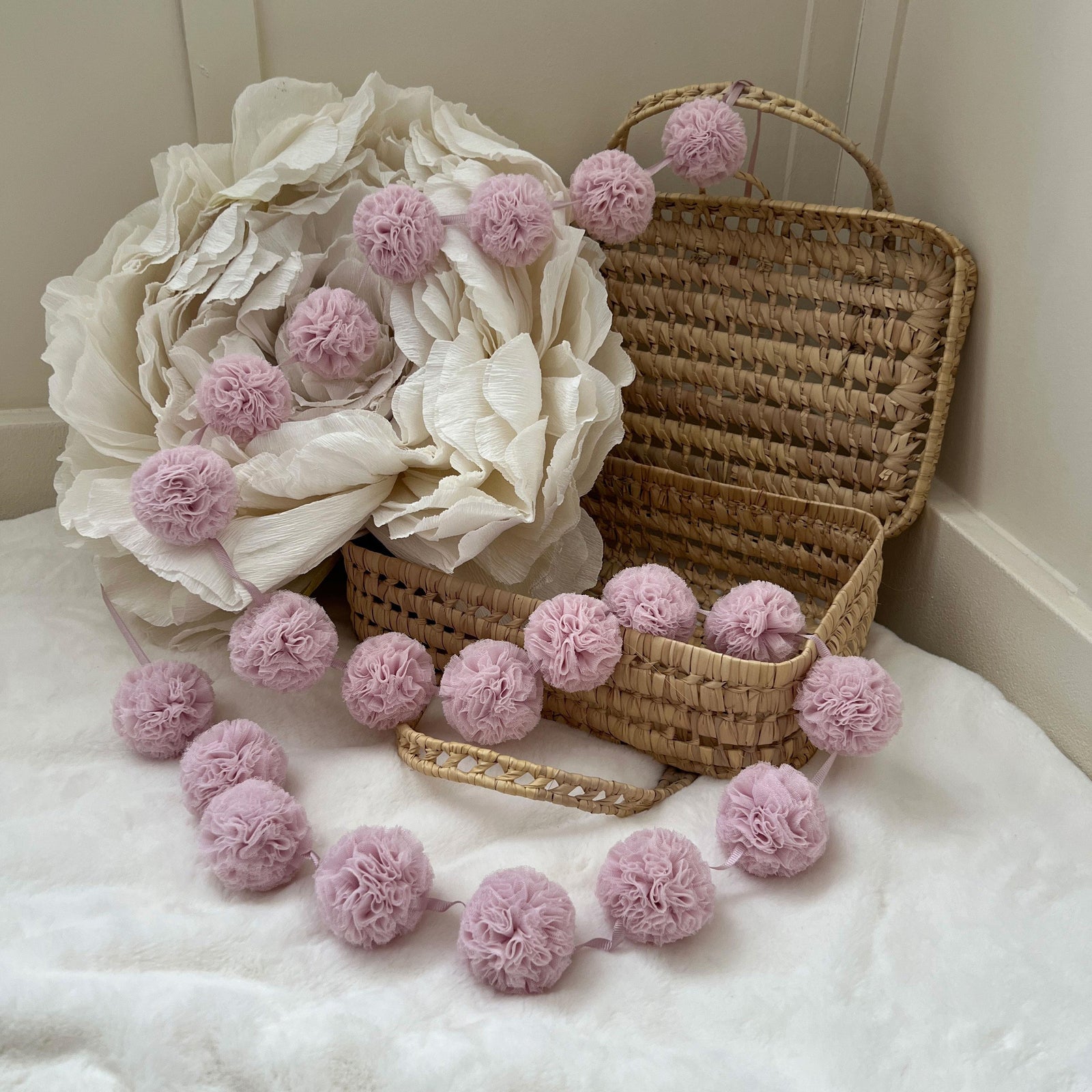Mini Pompoms-Baby Lilac