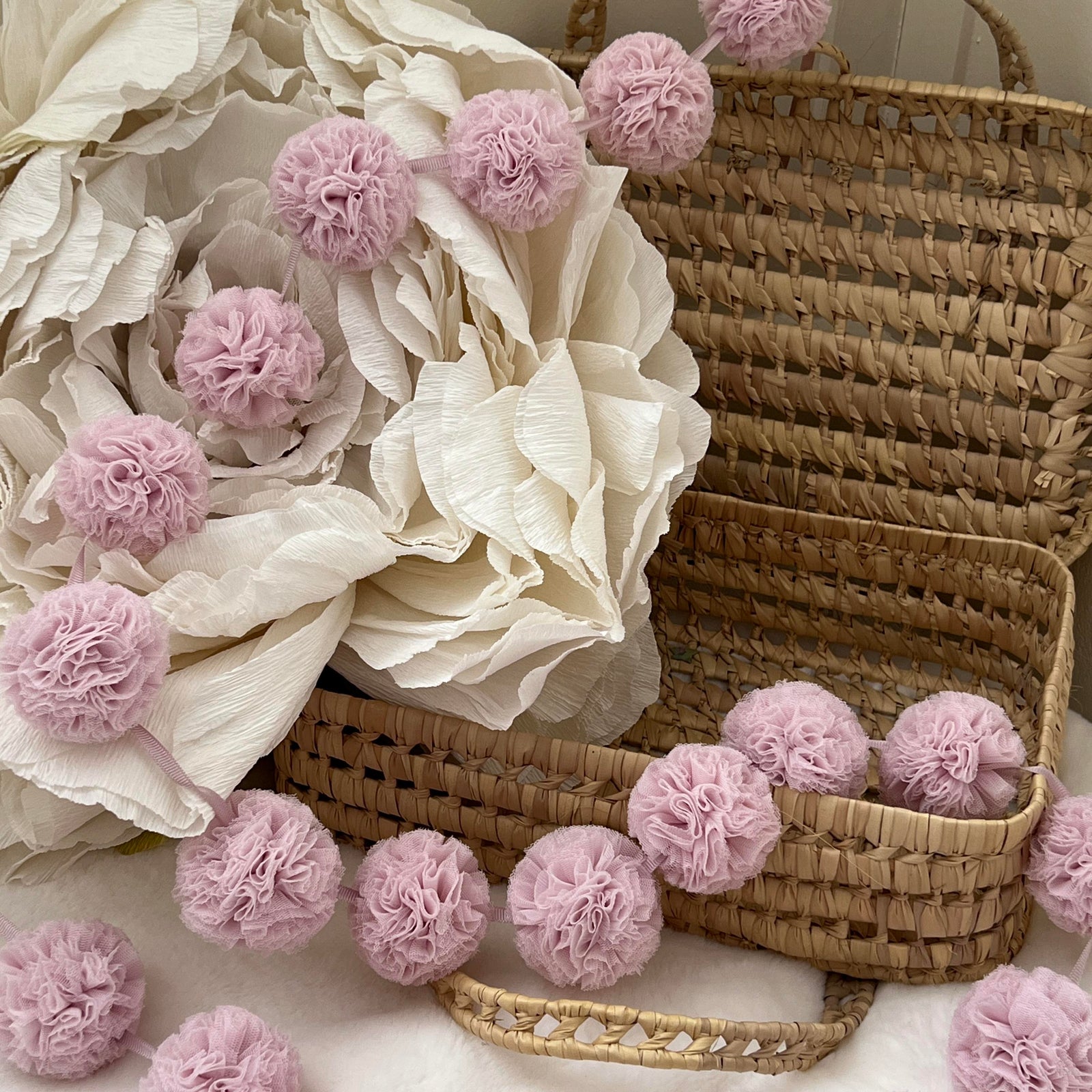 Mini Pompoms-Baby Lilac