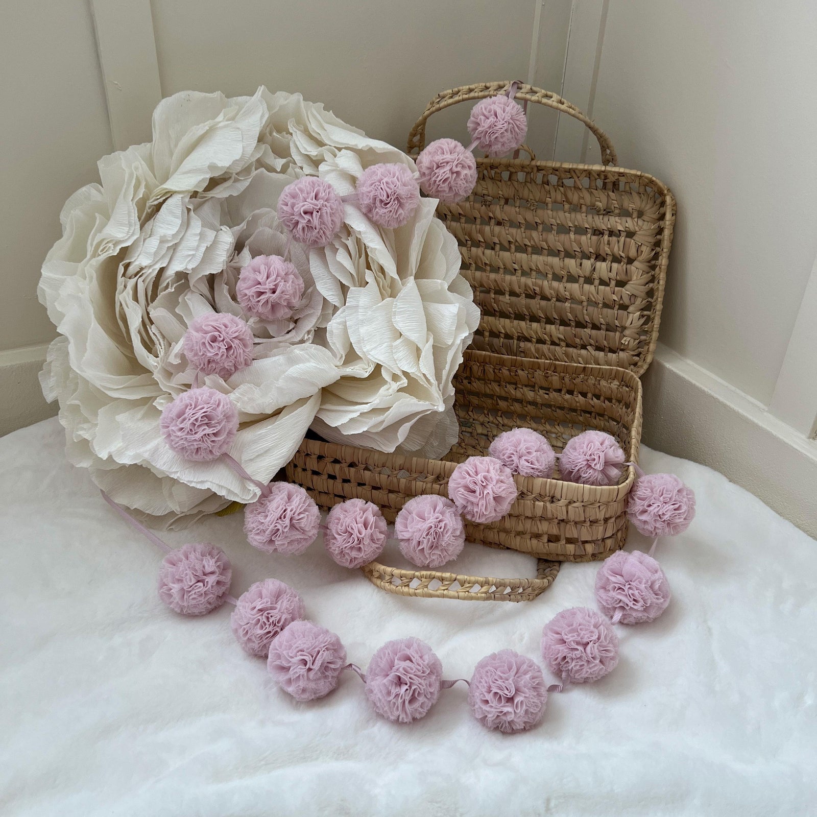 Mini Pompoms-Baby Lilac