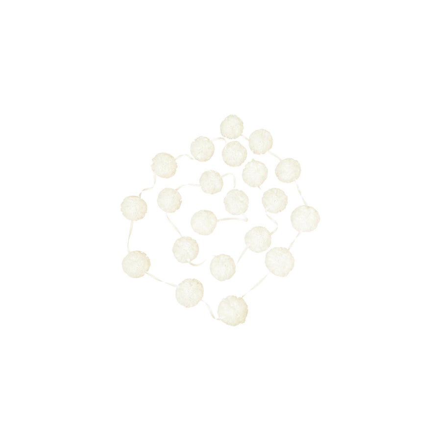 Mini Pompoms-Cream