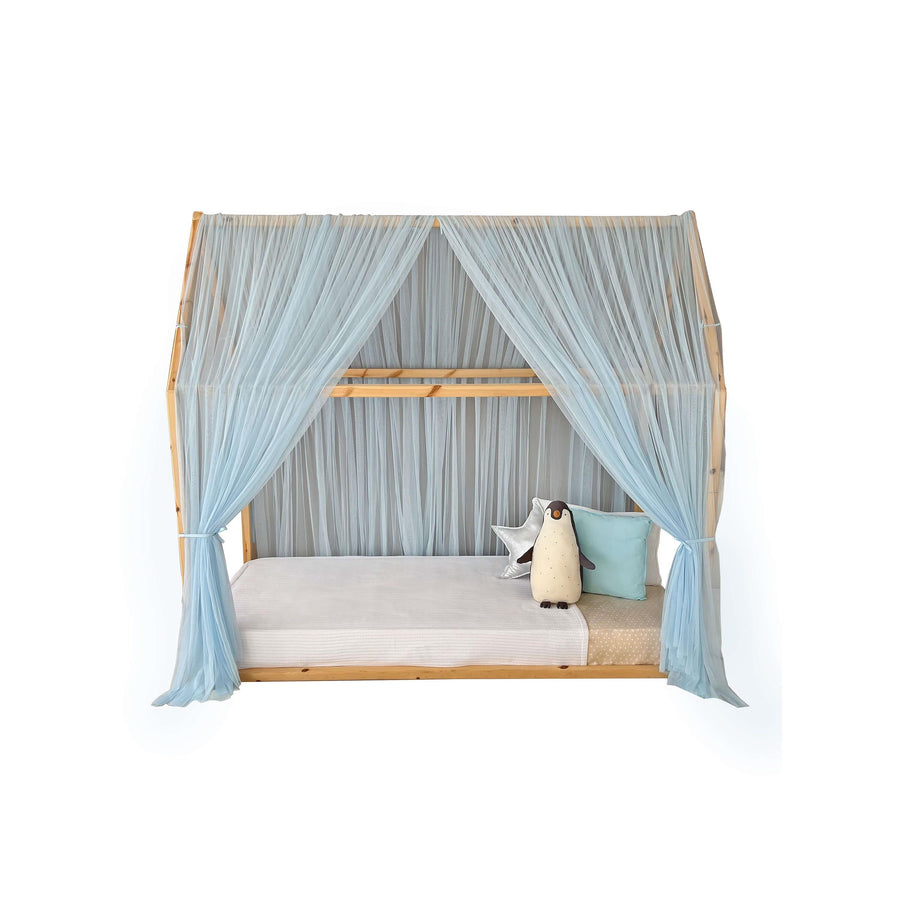 MONTESSORI BED CANOPY-BLUE