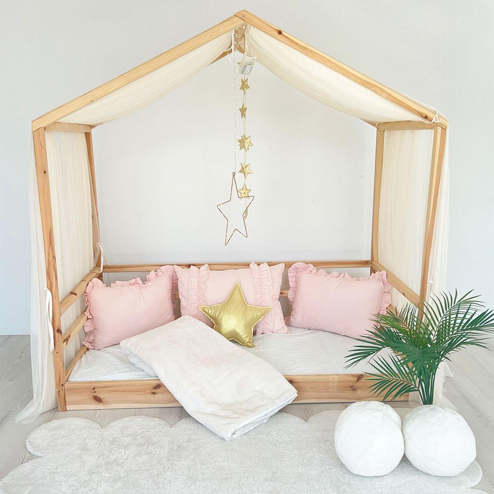 MONTESSORI BED CANOPY-CREAM