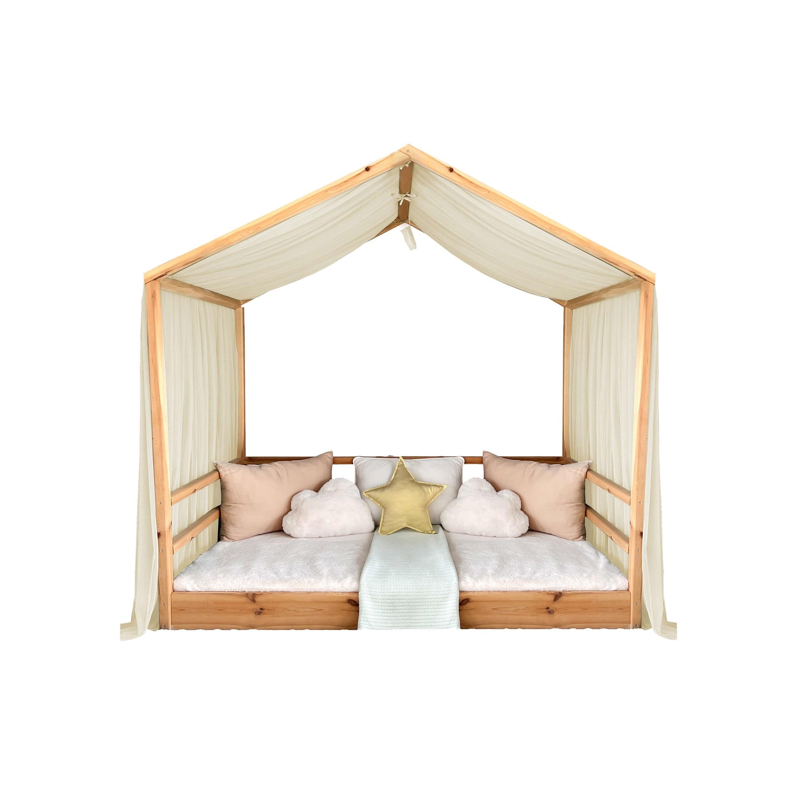 MONTESSORI BED CANOPY-CREAM