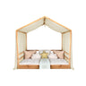 MONTESSORI BED CANOPY-CREAM