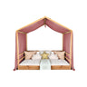 MONTESSORI BED CANOPY-DUSTY ROSE