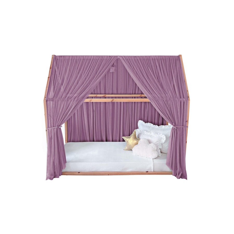 MONTESSORI BED CANOPY-OPERA MAUVE