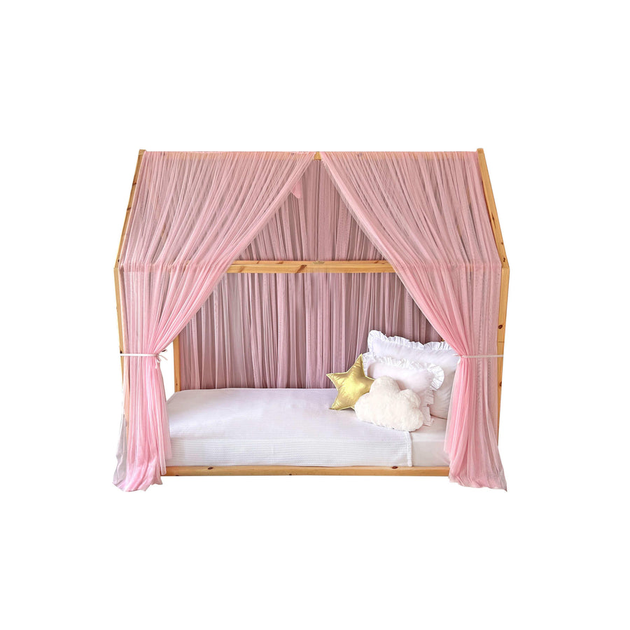 MONTESSORI BED CANOPY-PINK
