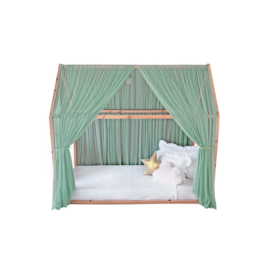 MONTESSORI BED CANOPY-SAGE GREEN