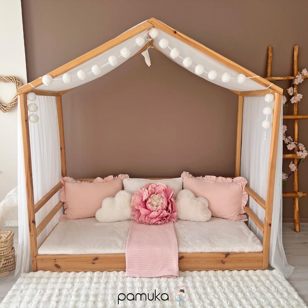MONTESSORI BED CANOPY-WHITE