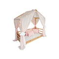 MONTESSORI BED CANOPY DELUXE-BABY PINK