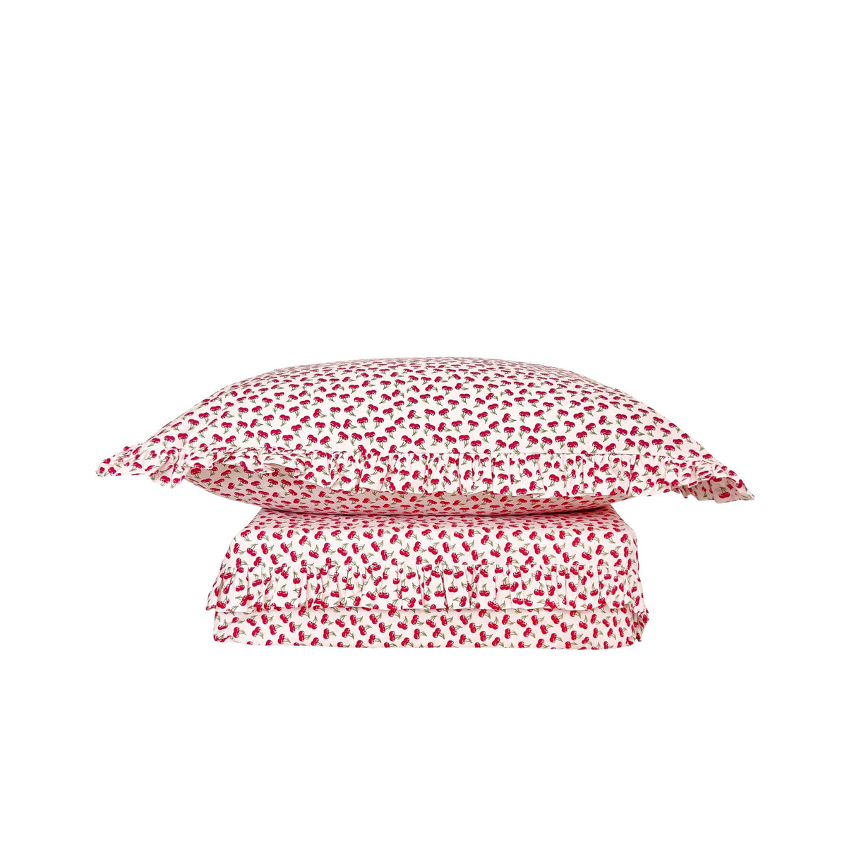 Duvet Set-Cherry