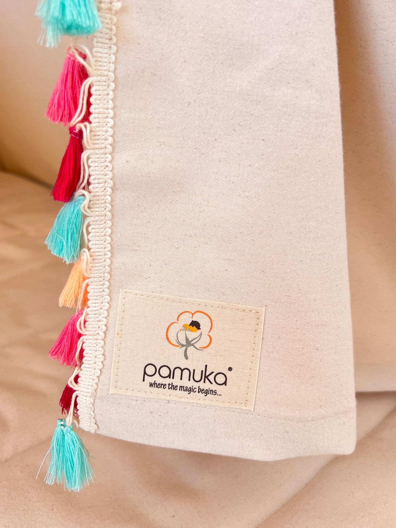 PLAY TENT RAINBOW NATURAL