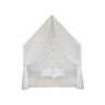 Playhouse-Montessori White With Curtains