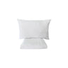 Cable Pattern Pique Set-White