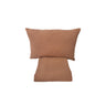 Cable Pattern Pique Set-Brown