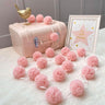 Mini Pompoms-Pink