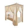 Poster Bed Deluxe-Beige