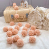 Mini Pompoms-Salmon