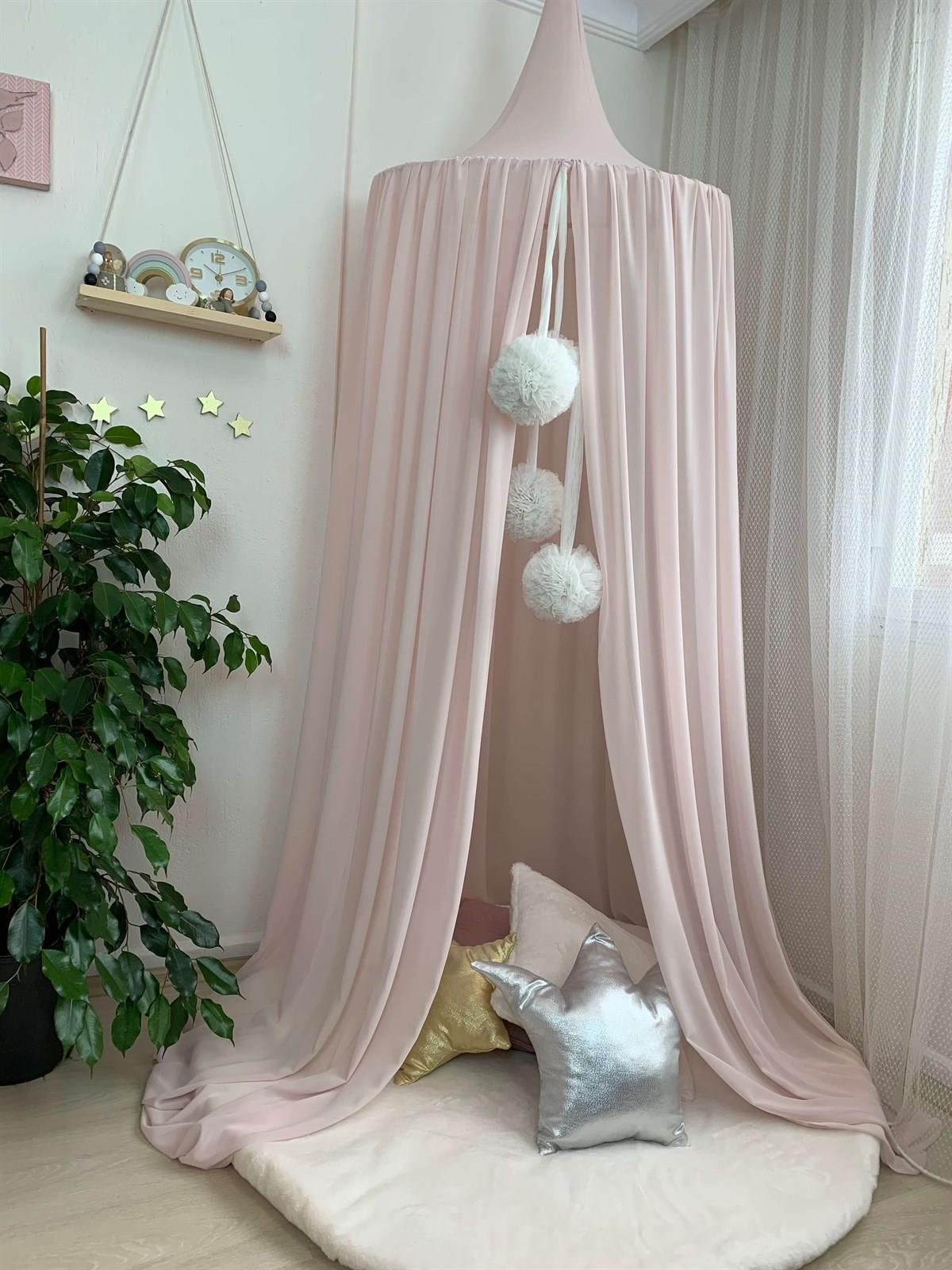 Chiffon Canopy-Light Powder