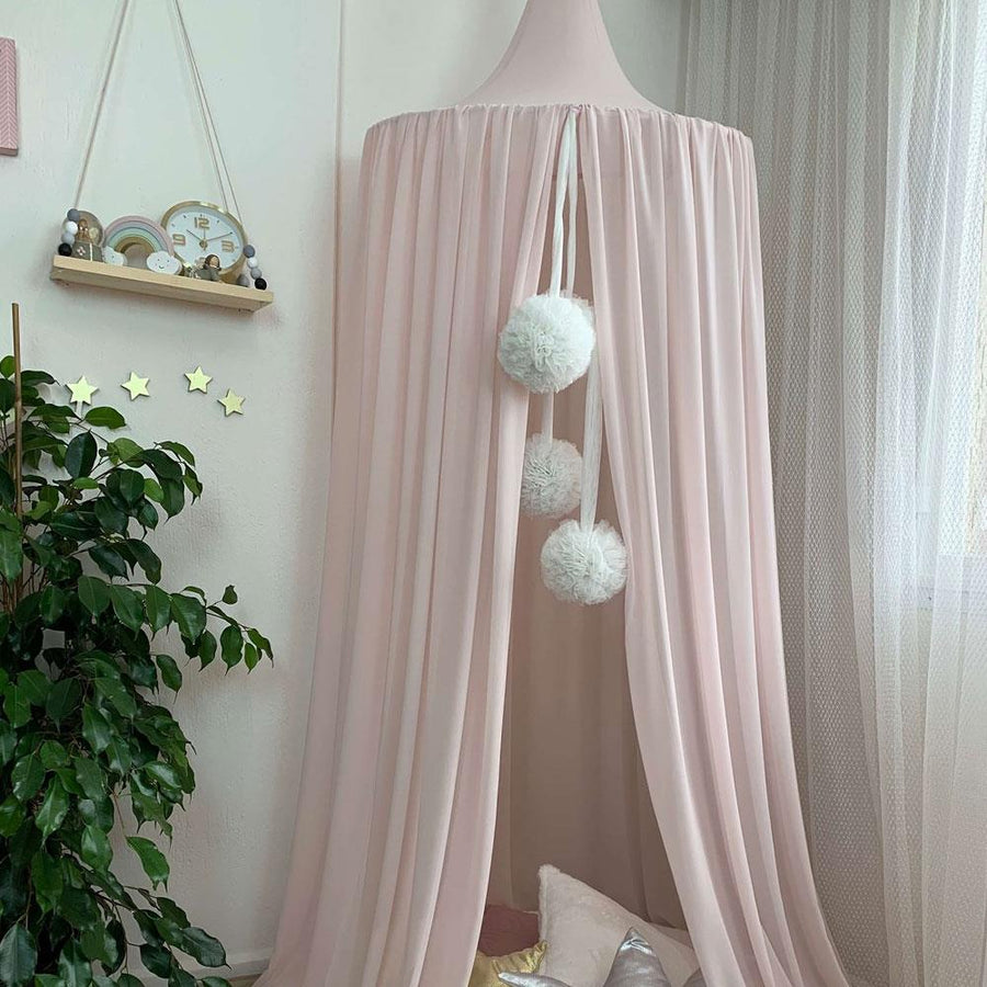 Chiffon Canopy-Light Powder