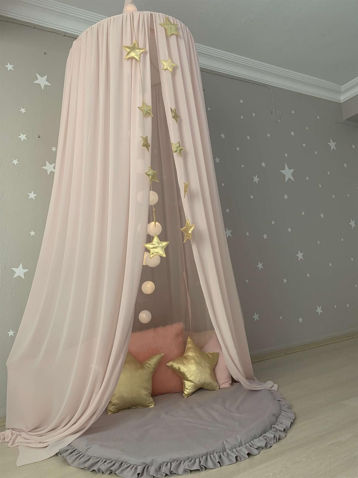 Chiffon Canopy-Light Powder