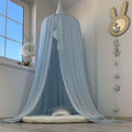Chiffon Canopy-Baby Blue